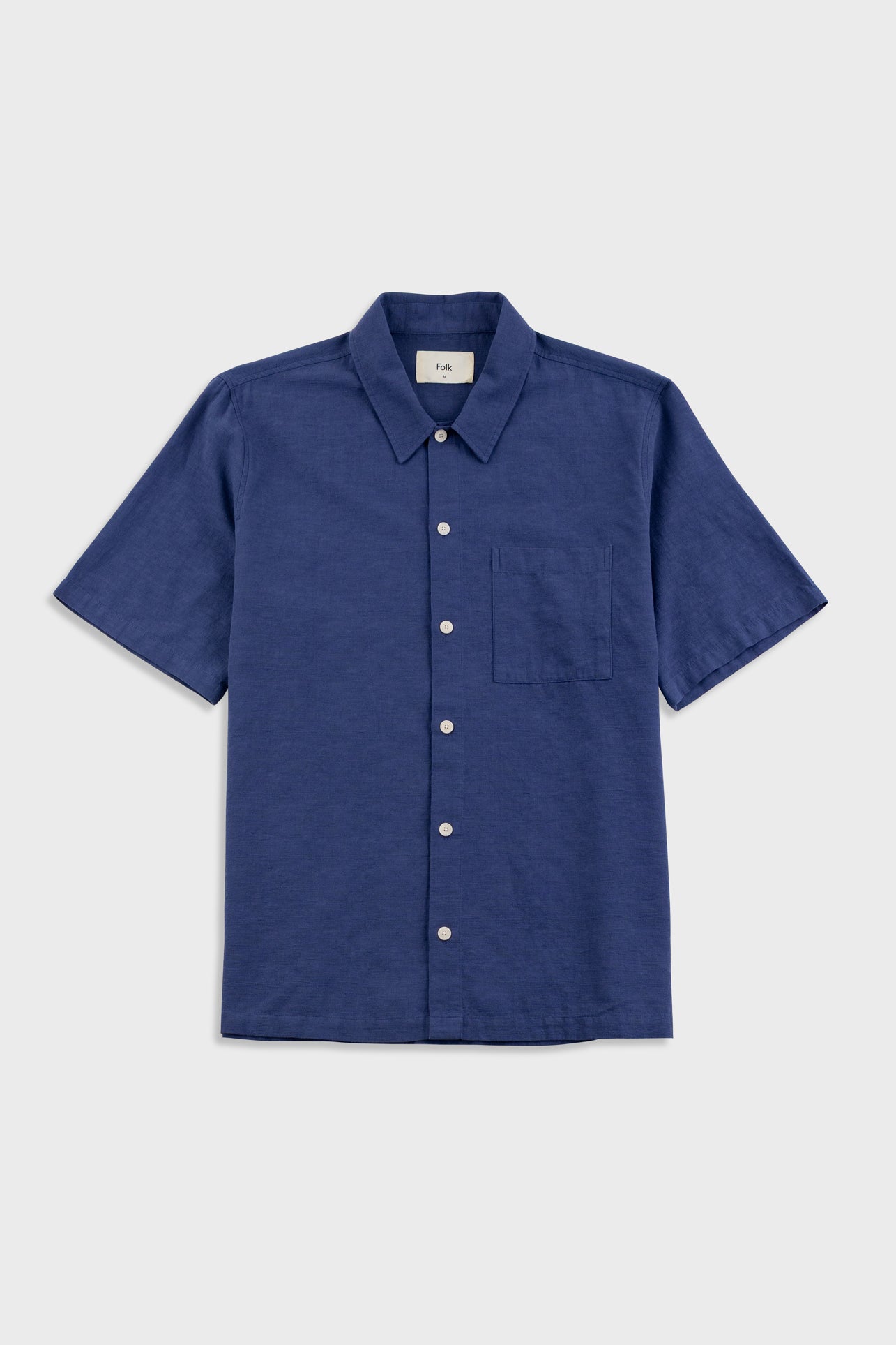 Folk | Folk Gabe Shirt - Soft Navy