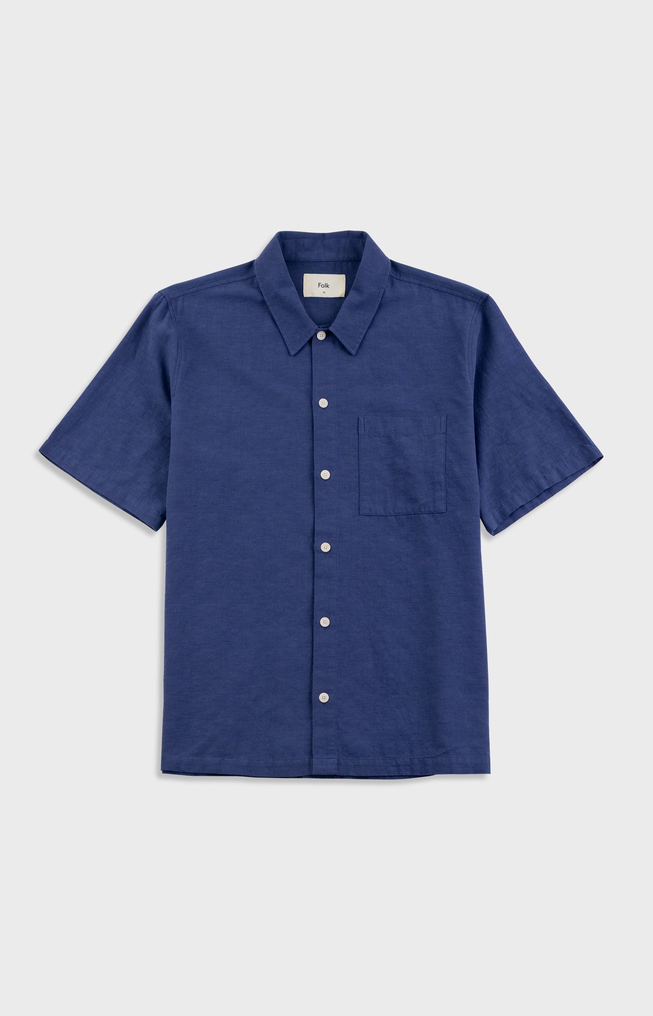 Folk | Folk Gabe Shirt - Soft Navy
