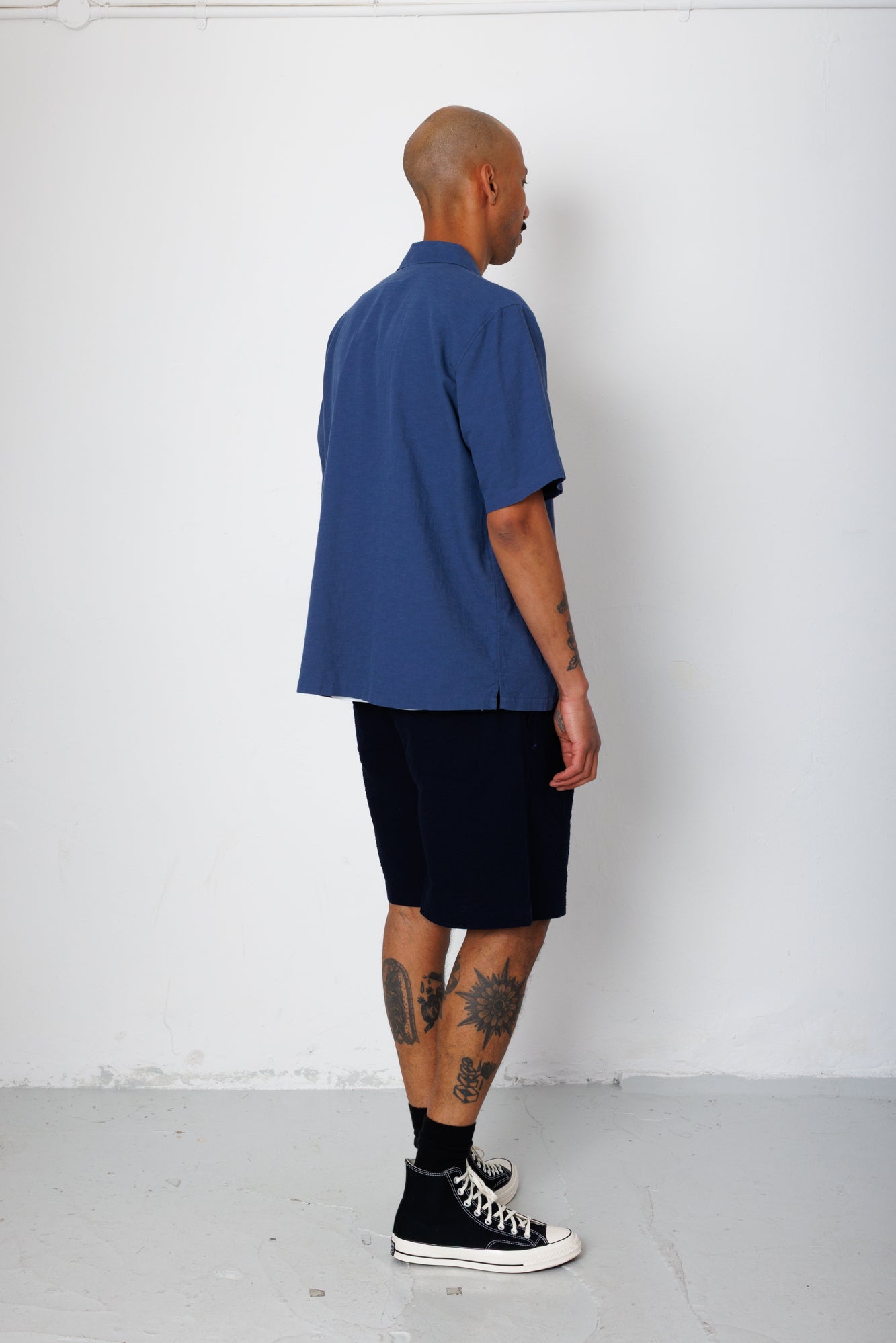 Folk | Folk Gabe Shirt - Soft Navy