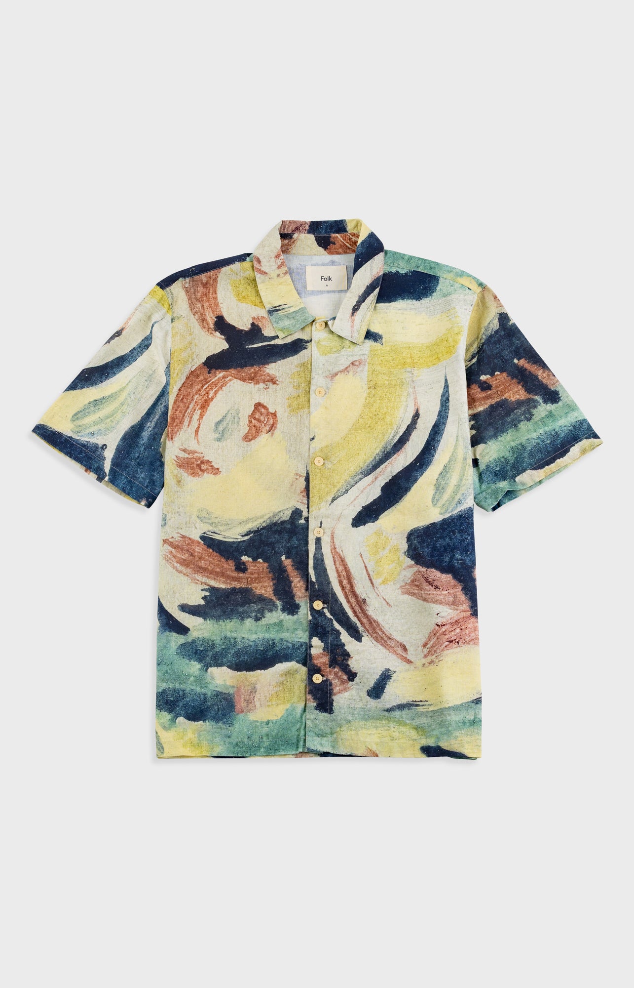 Folk | Folk Gabe Shirt - Paradiso Print | Folk x Goss Brothers