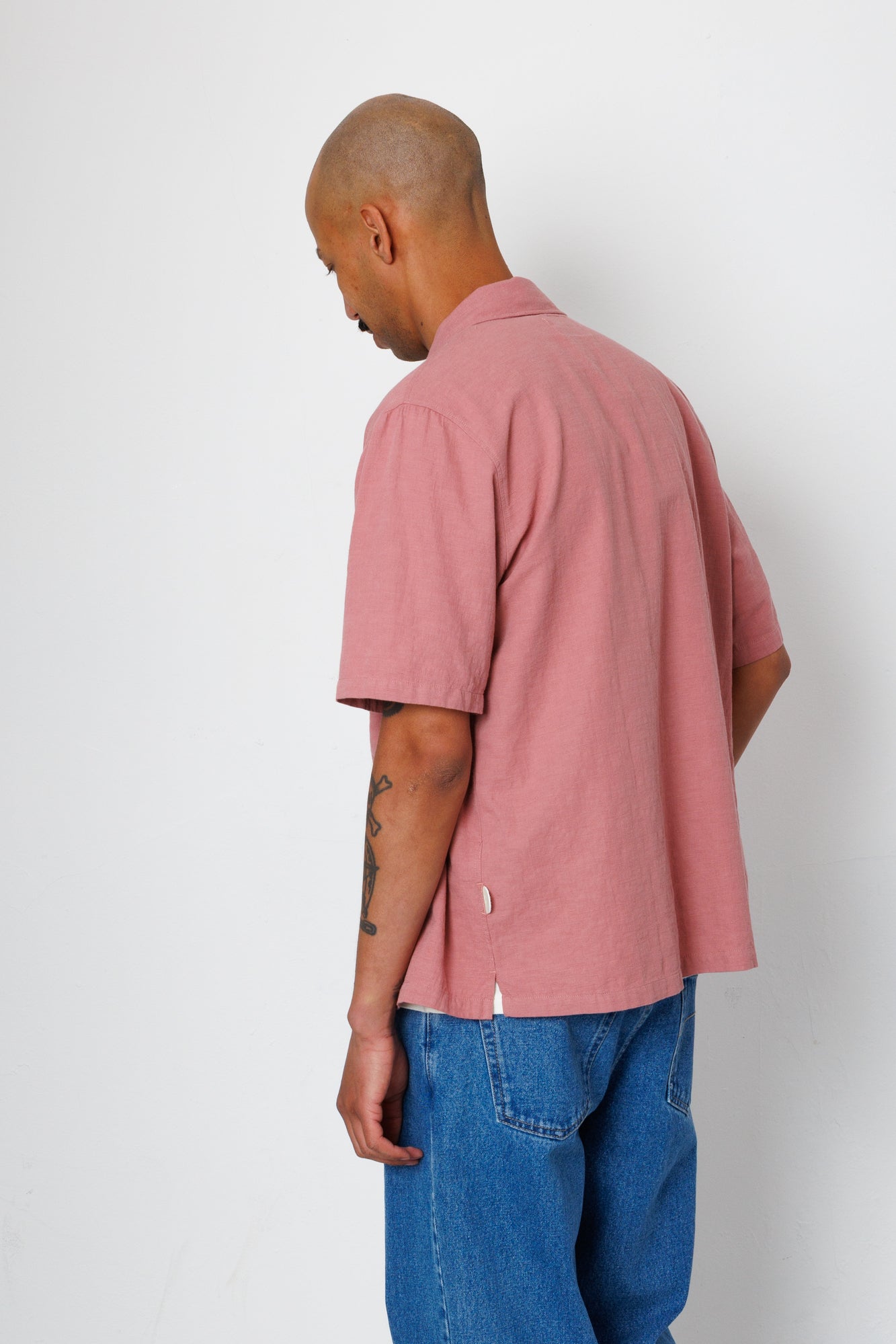 Folk | Folk Gabe Shirt - Dusty Pink