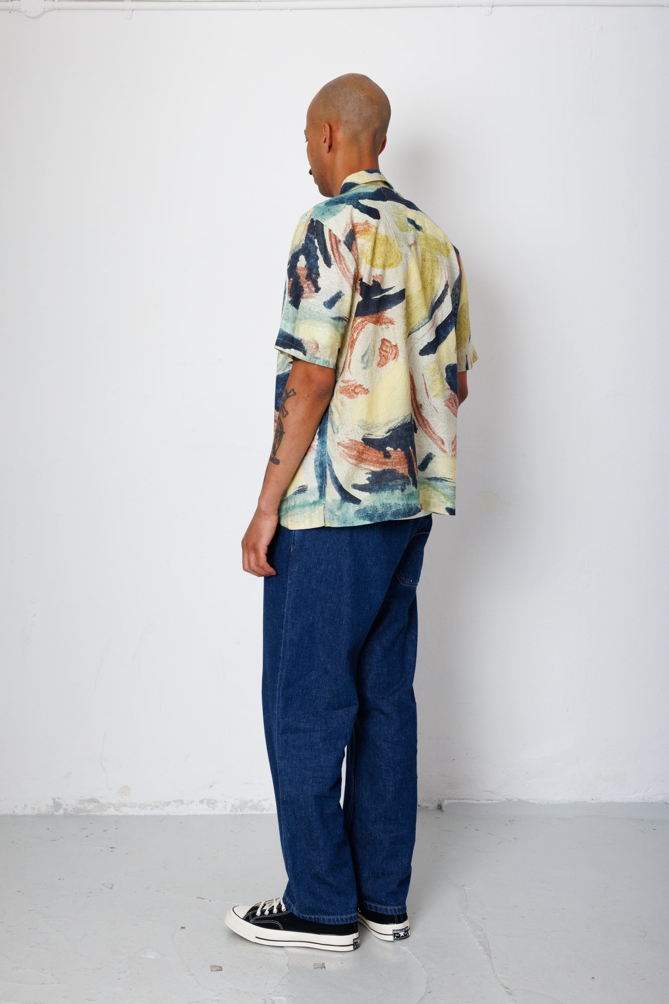 Folk | Folk Gabe Shirt - Paradiso Print | Folk x Goss Brothers