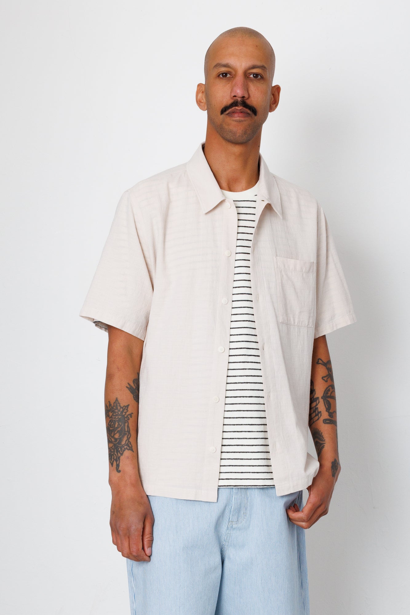 Folk | Folk Gabe Shirt - Stone