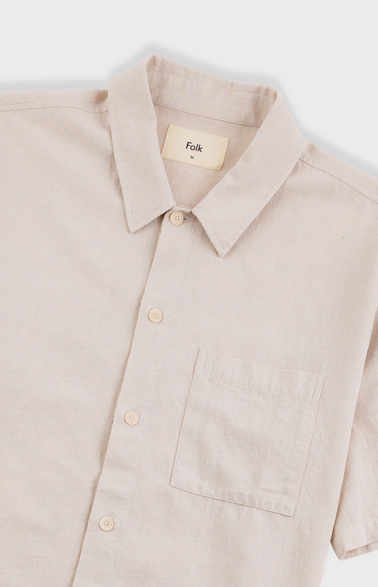 Folk | Folk Gabe Shirt - Stone