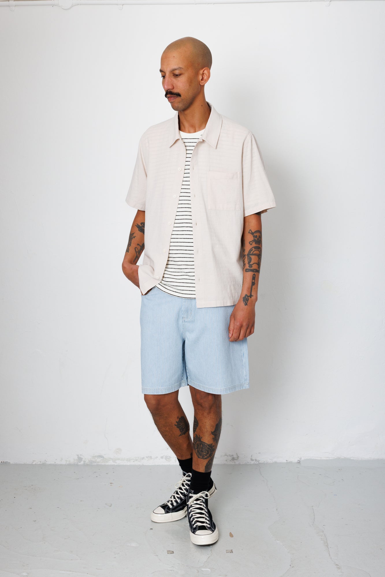 Folk | Folk Gabe Shirt - Stone