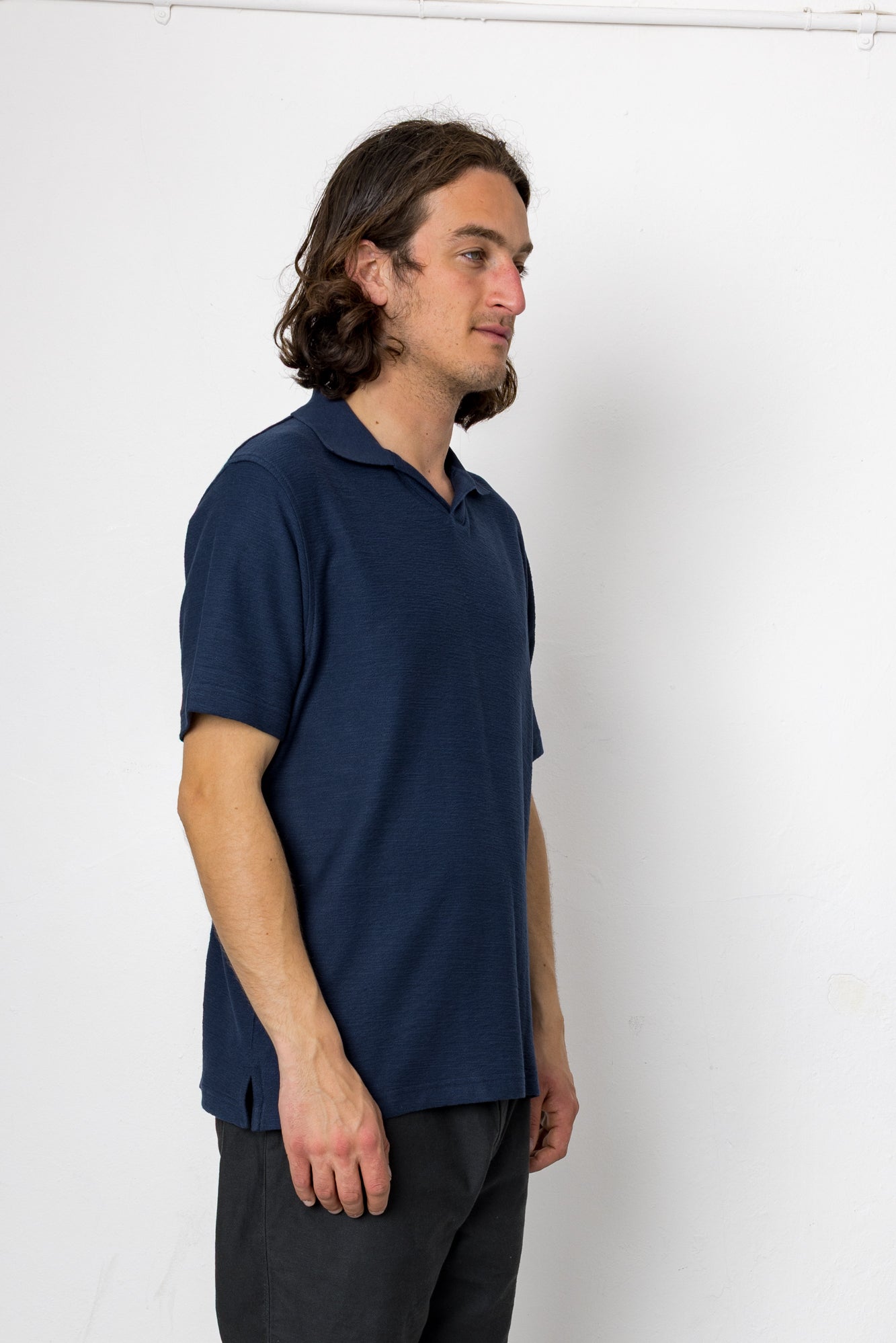 Folk | Folk Hammer Polo - Navy