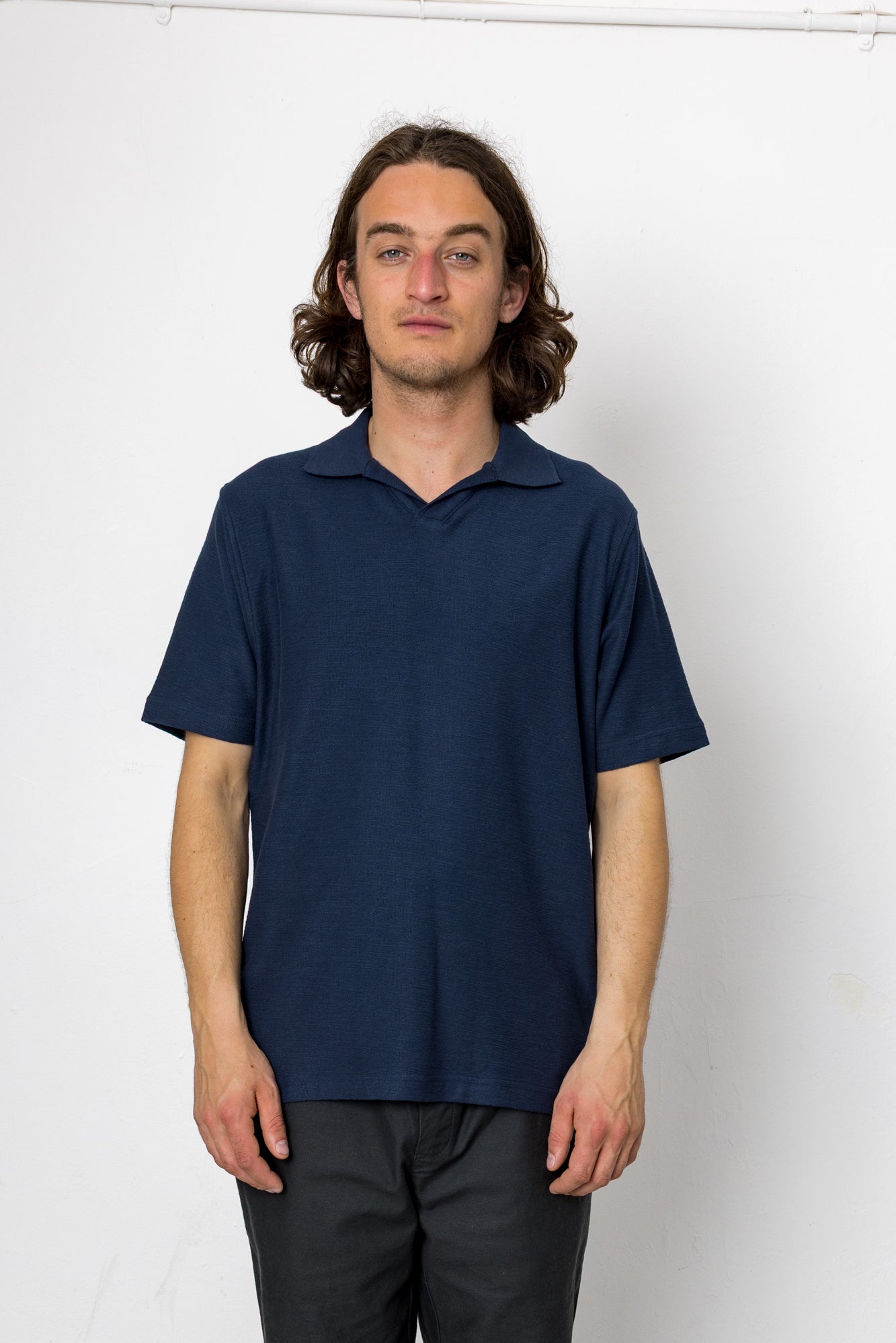 Folk | Folk Hammer Polo - Navy