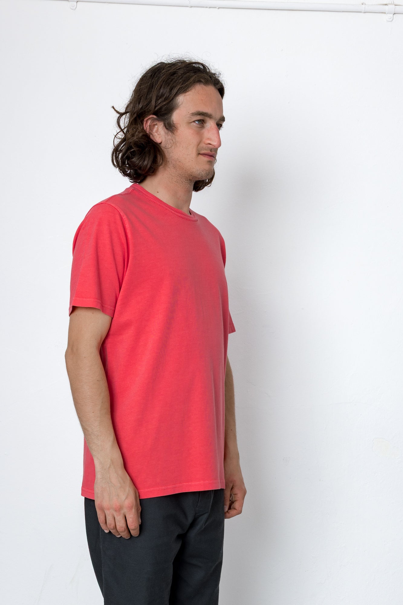 Folk | Folk Jacquard T-Shirt - Red Berry