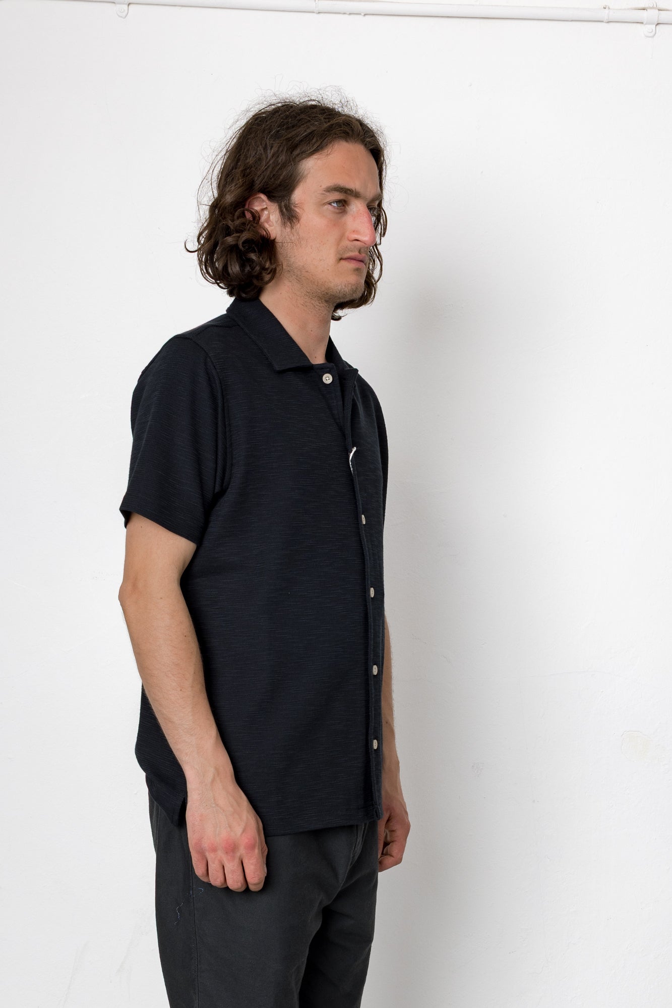 Folk | Folk Kane Shirt - Black