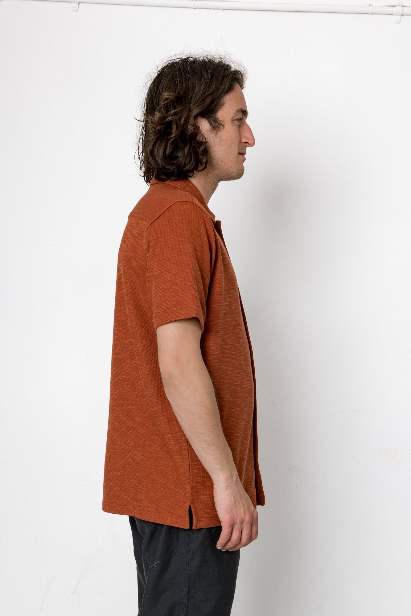 Folk | Folk Kane Shirt - Brick