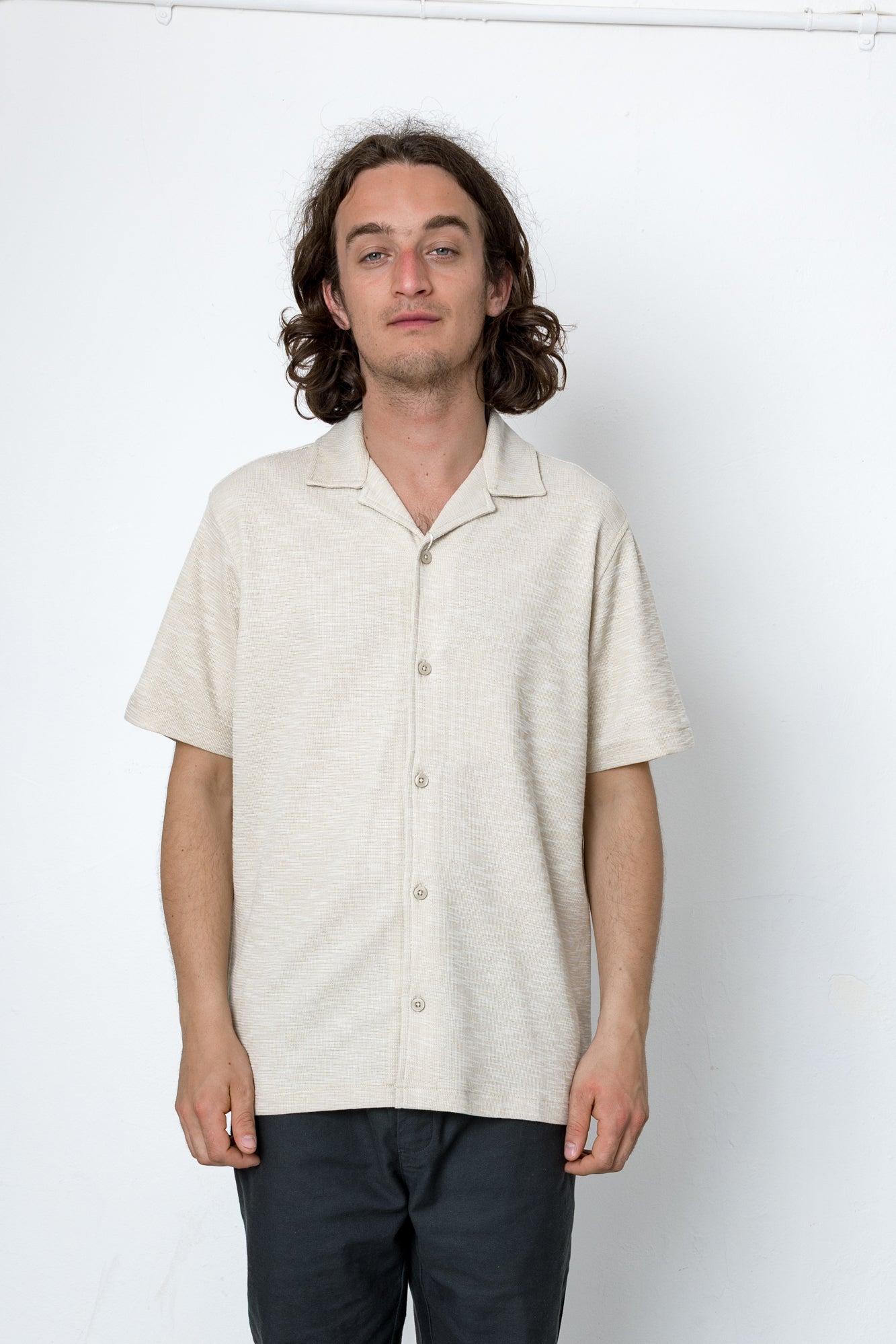 Folk | Folk Kane Shirt - Mushroom
