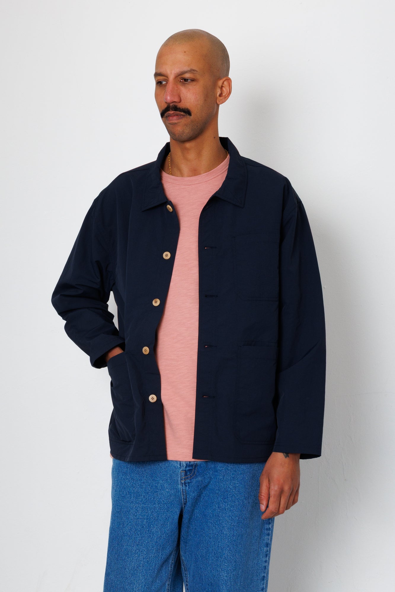argue FOLK JACKET NAVY
