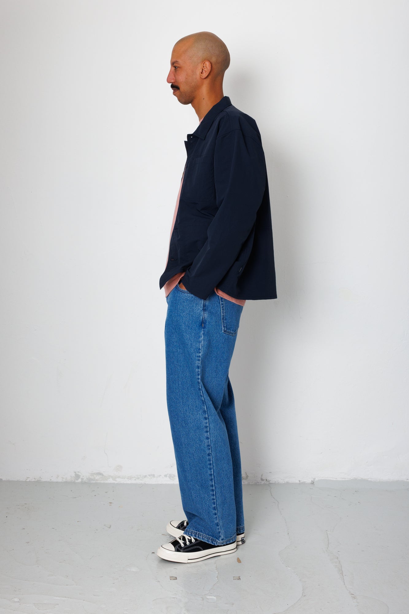 argue FOLK JACKET NAVY