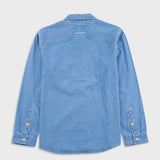 Folk | Folk Loop Shirt - Bleached Denim