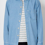 Folk | Folk Loop Shirt - Bleached Denim