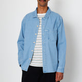 Folk | Folk Loop Shirt - Bleached Denim