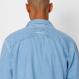 Folk | Folk Loop Shirt - Bleached Denim