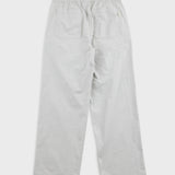 Light gray pants on a white background