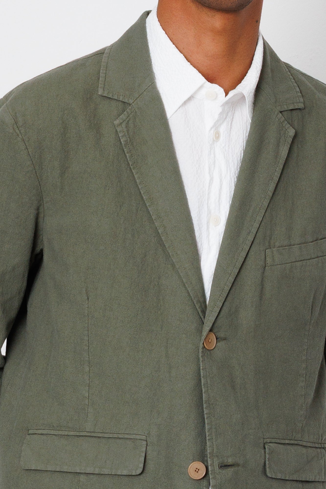 Folk | Folk Lunar Blazer - Dark Sage