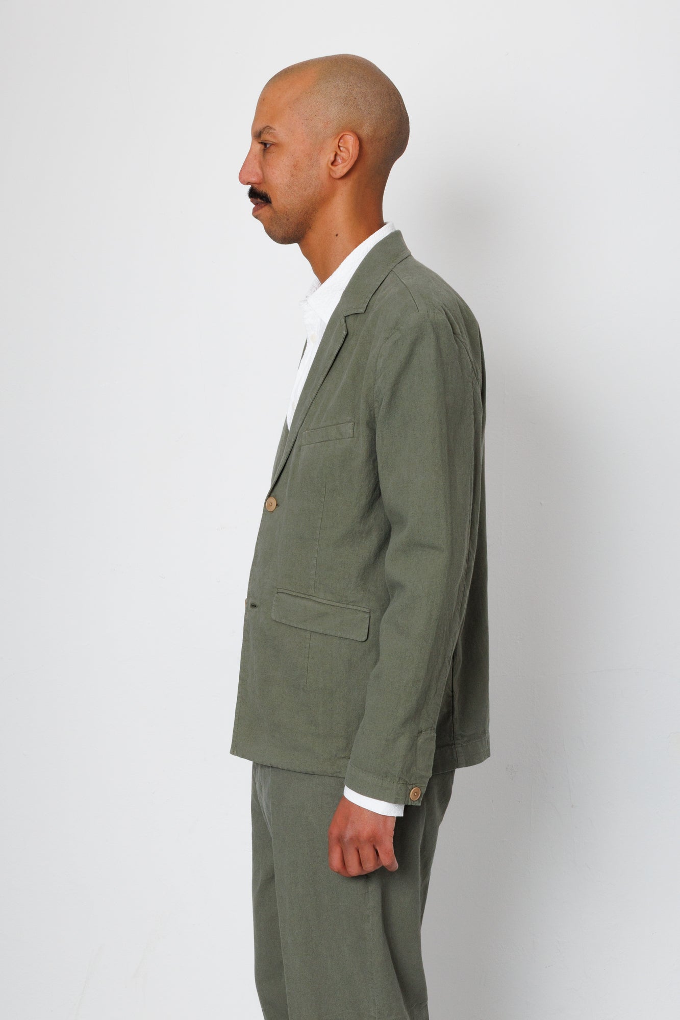 Folk | Folk Lunar Blazer - Dark Sage