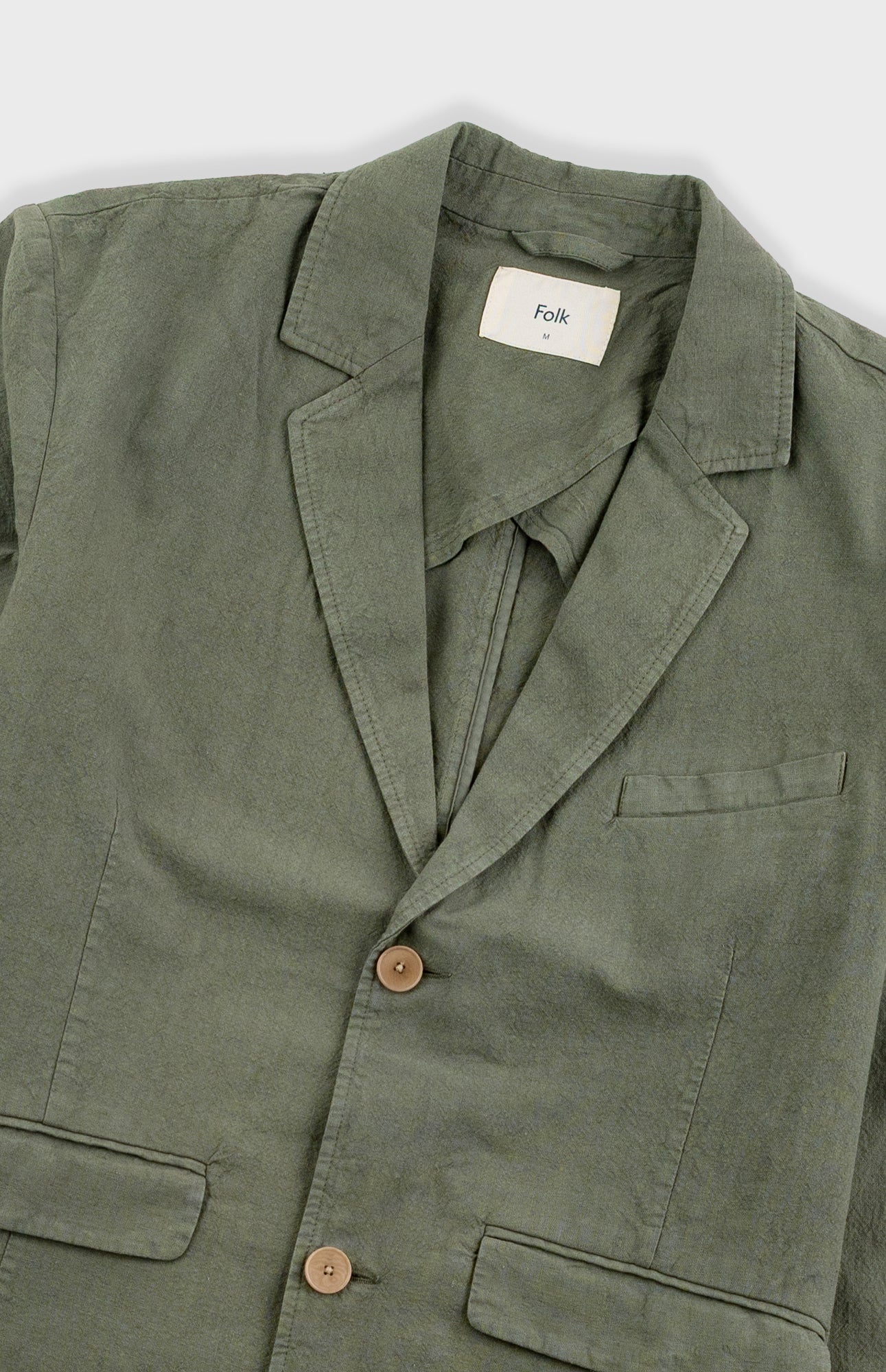 Folk | Folk Lunar Blazer - Dark Sage