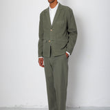 Folk | Folk Lunar Suit Trouser - Dark Sage