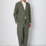 Folk | Folk Lunar Suit Trouser - Dark Sage