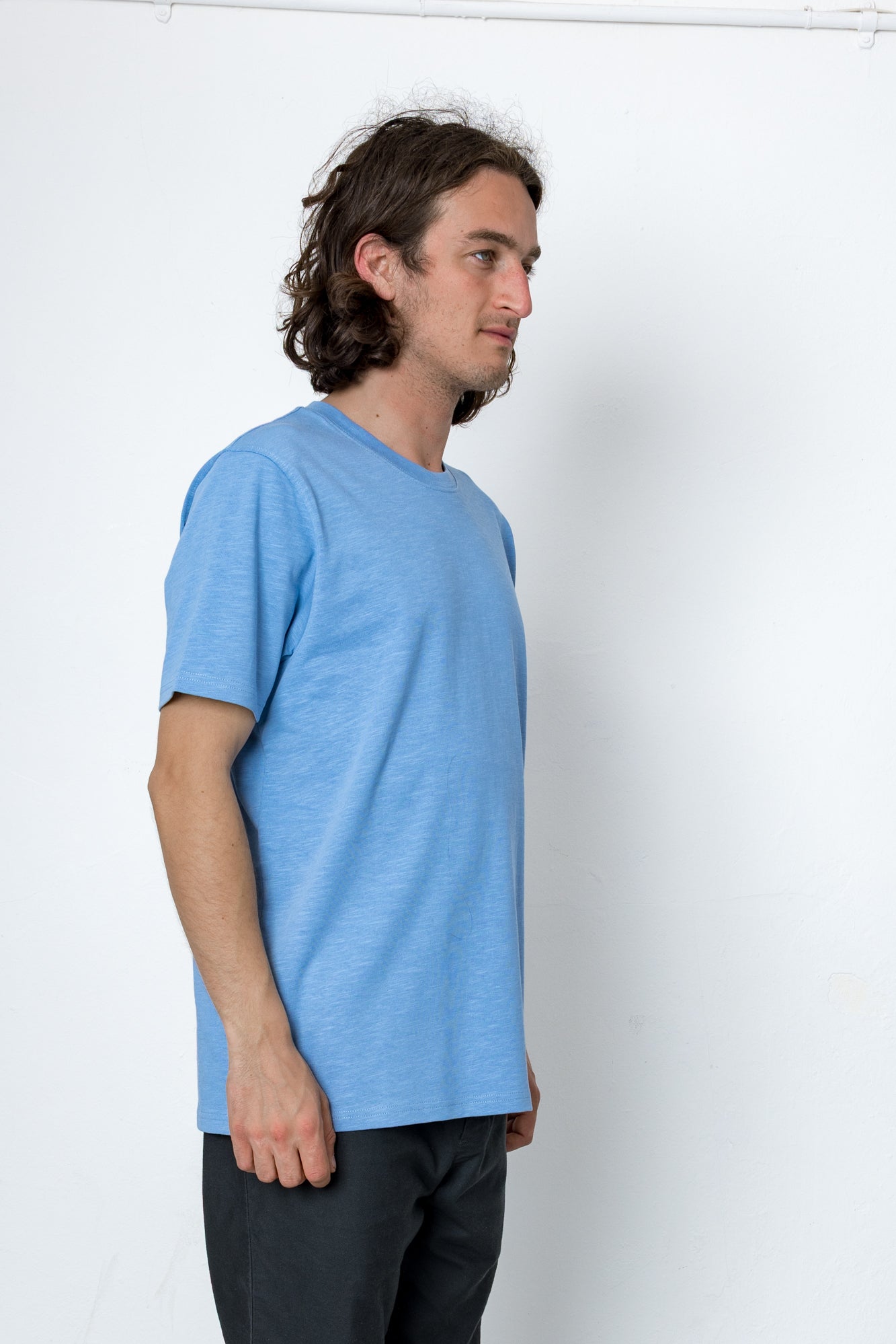Folk | Folk Marker Heavy Slub T-Shirt - Indigo
