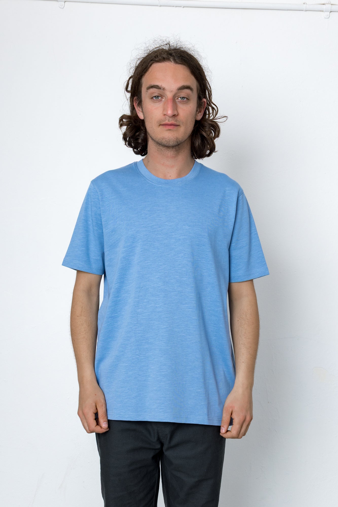 Folk | Folk Marker Heavy Slub T-Shirt - Indigo