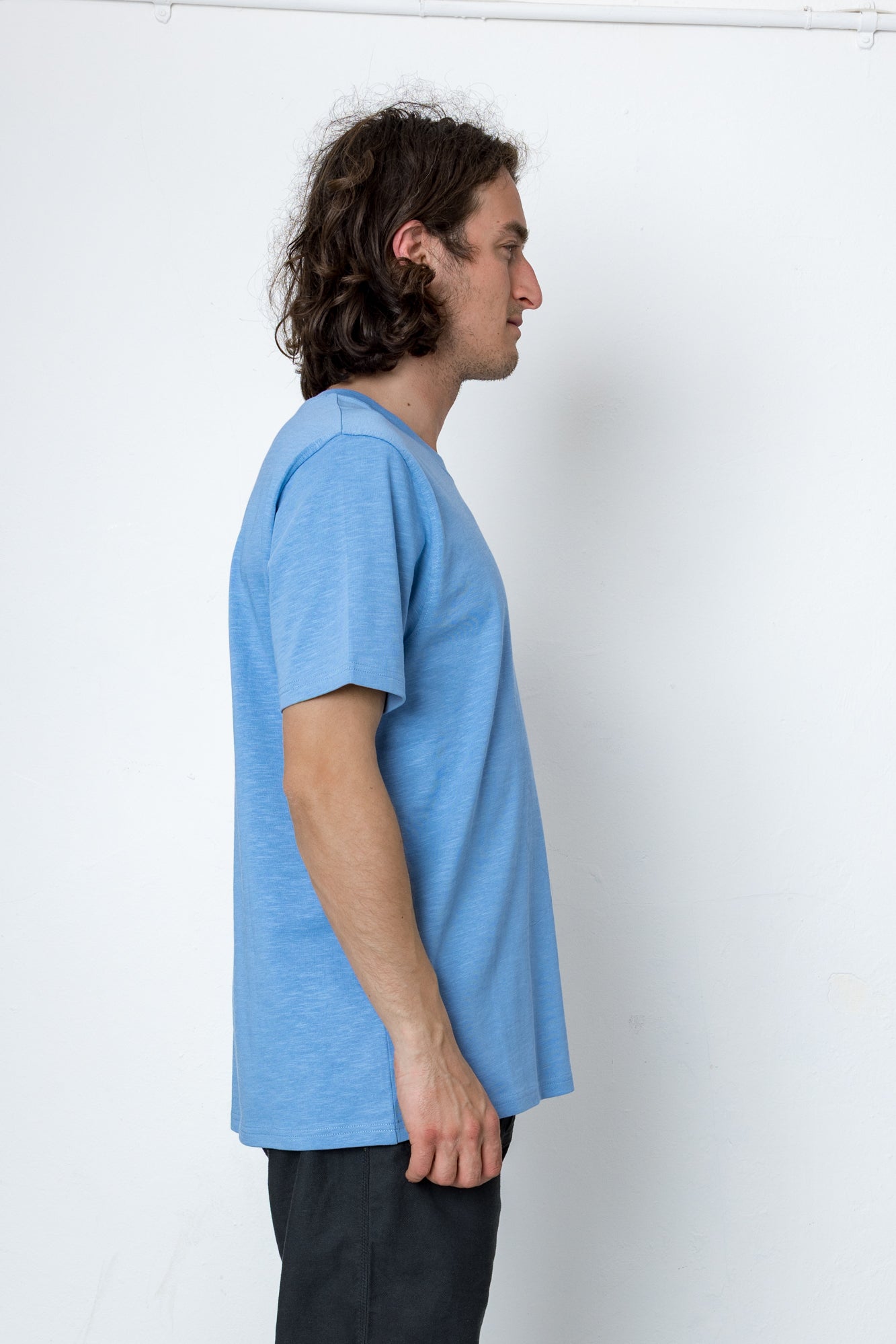 Folk | Folk Marker Heavy Slub T-Shirt - Indigo