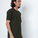 Folk | Folk Marker Heavy Slub T-Shirt - Bottle Green