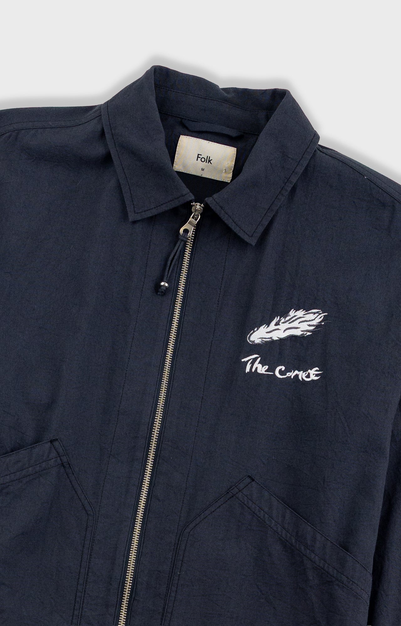 Folk | Folk Mechanic Jacket - Charcoal Comet | Goss Brothers