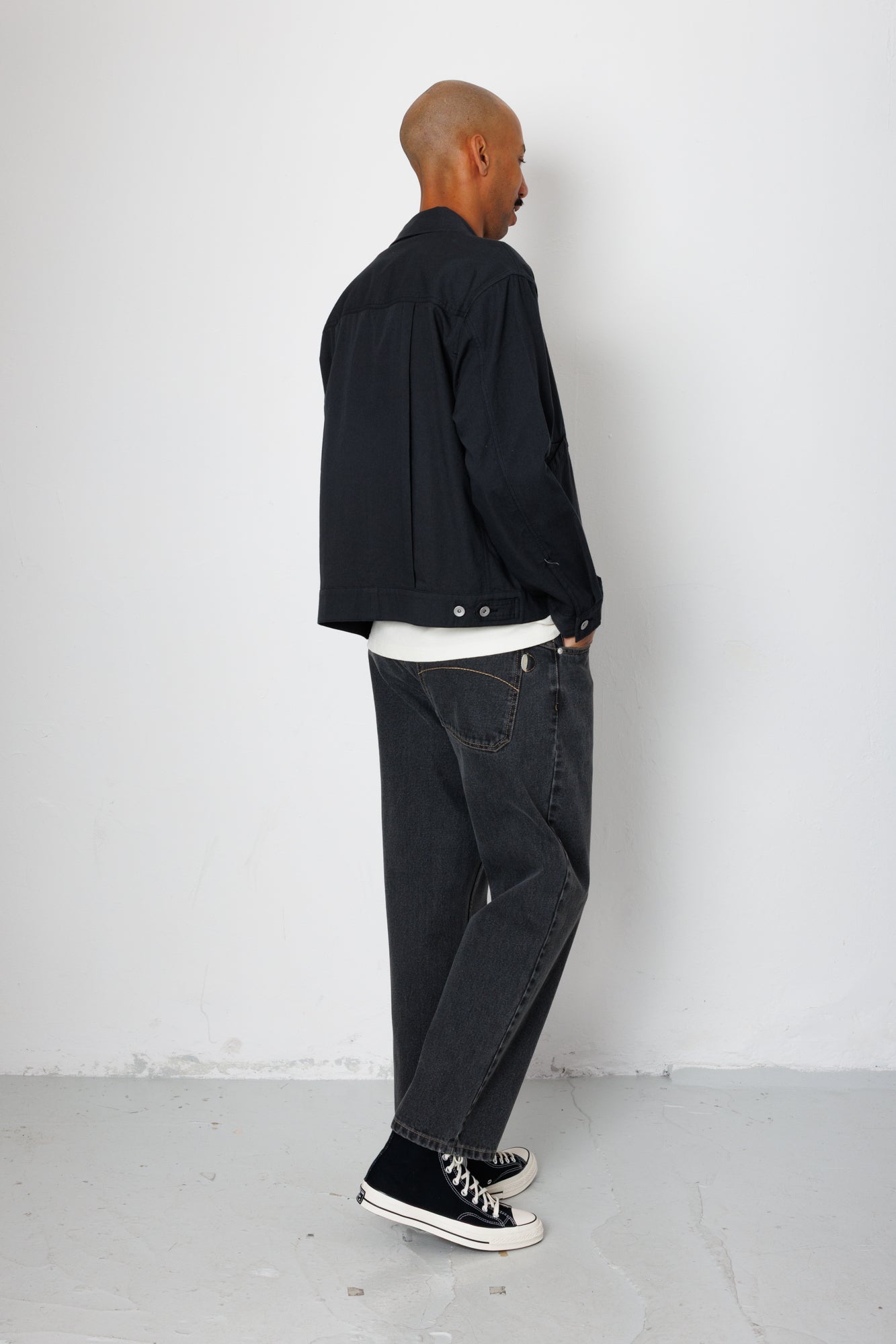 Folk | Folk Mechanic Jacket - Charcoal Comet | Goss Brothers