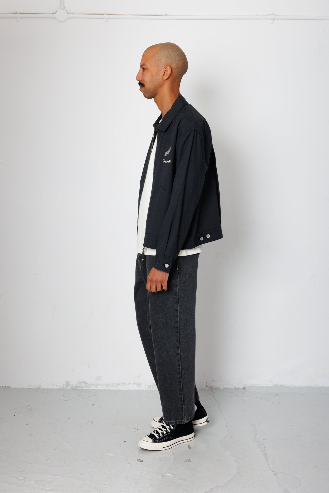 Folk | Folk Mechanic Jacket - Charcoal Comet | Goss Brothers