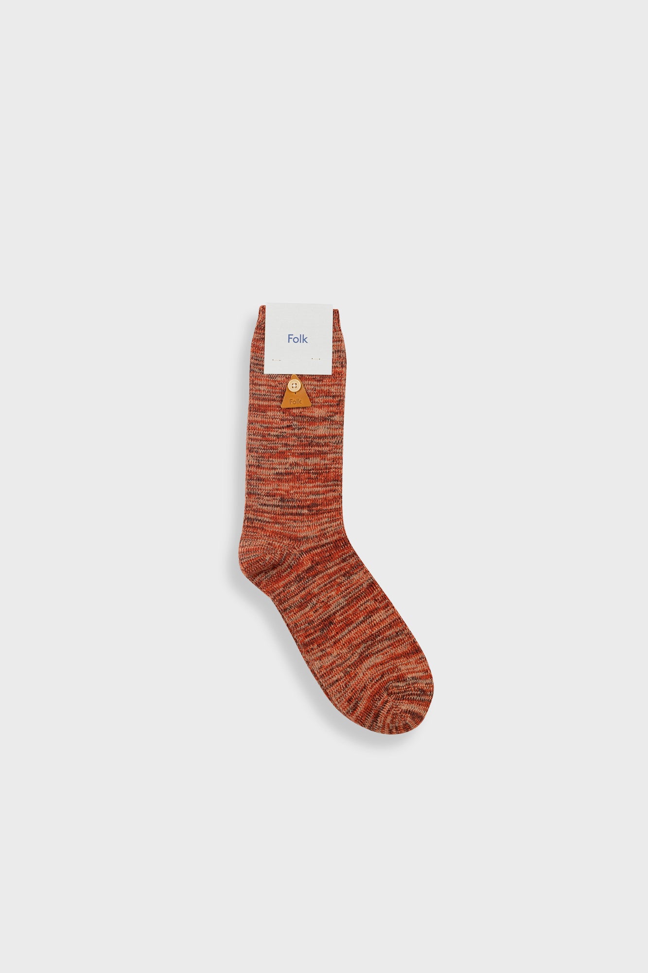 Folk | Folk Melange Sock - Clay Mix