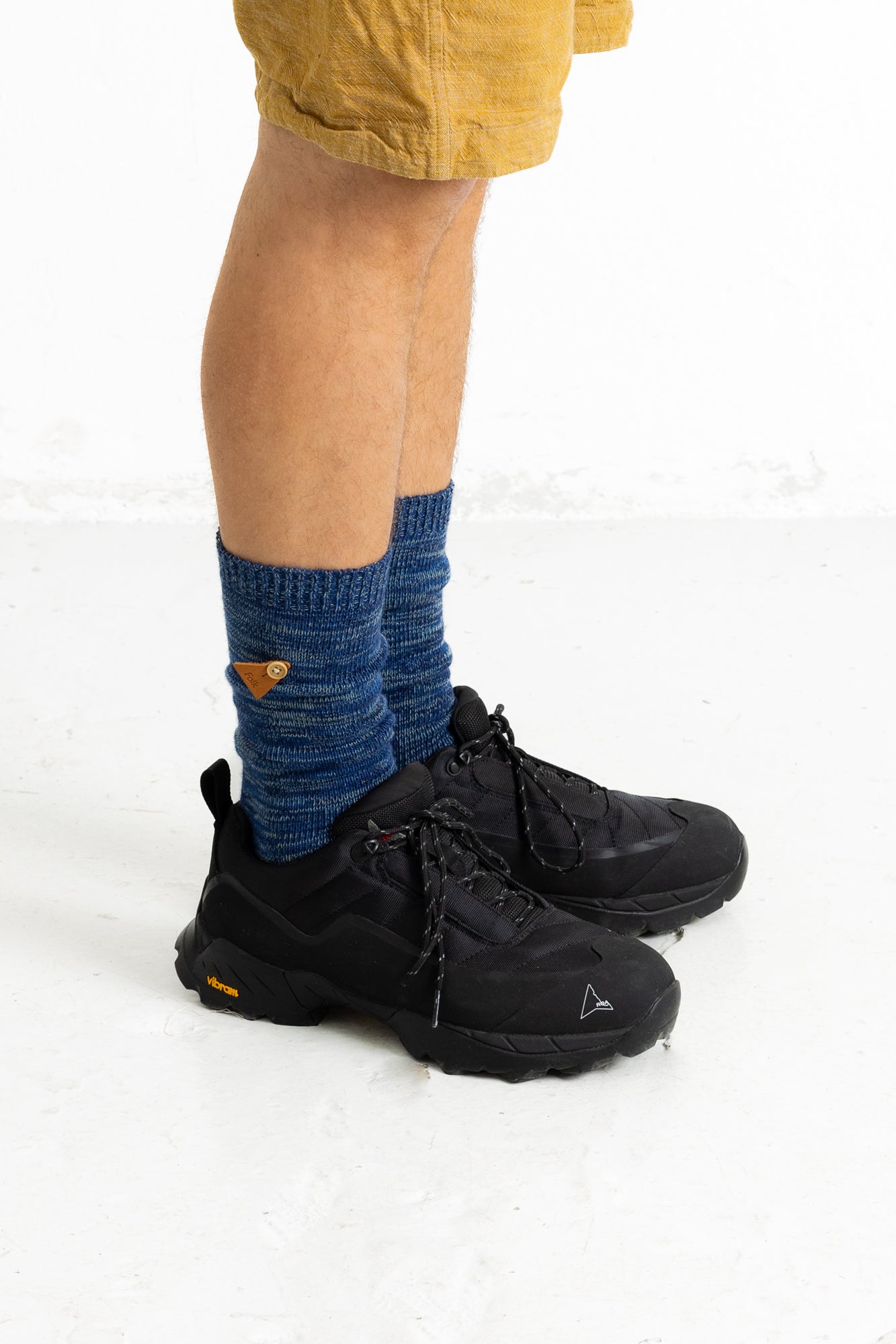 Melange Sock - Blue Mix