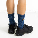Melange Sock - Blue Mix