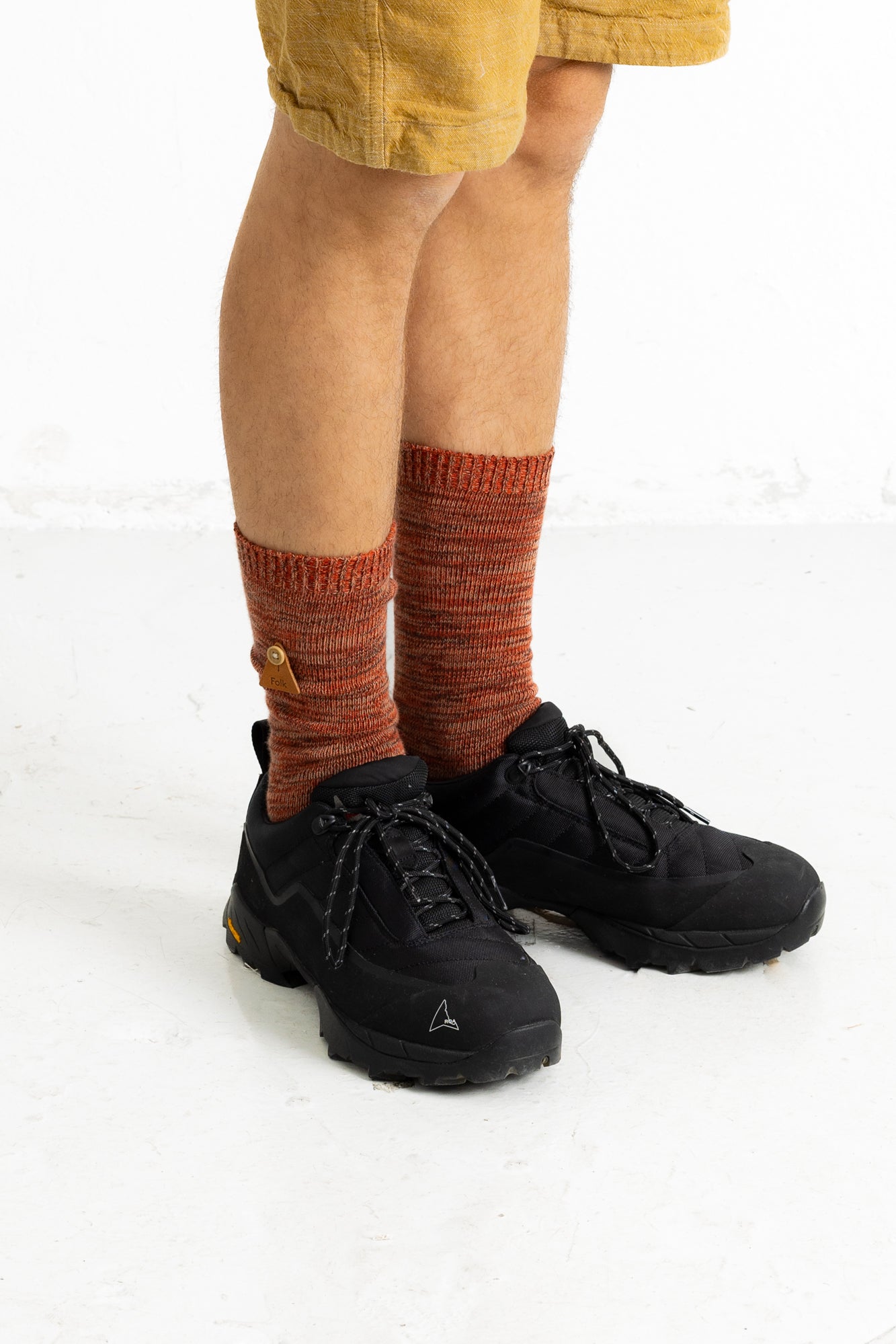 Melange Sock - Clay Mix