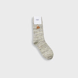 Melange Sock - Light Olive Mix