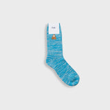 Melange Sock - Ocean Blue Mix