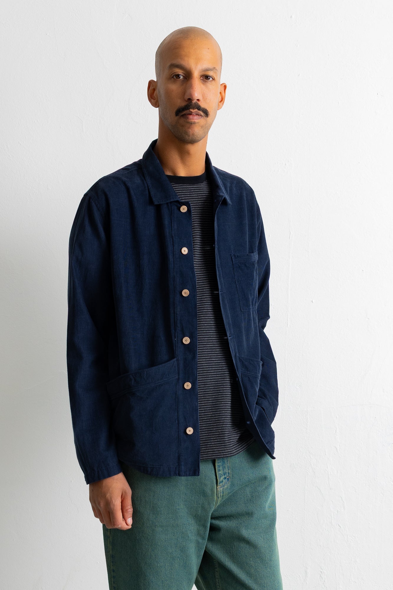 Meyer Shirt Jacket - Navy