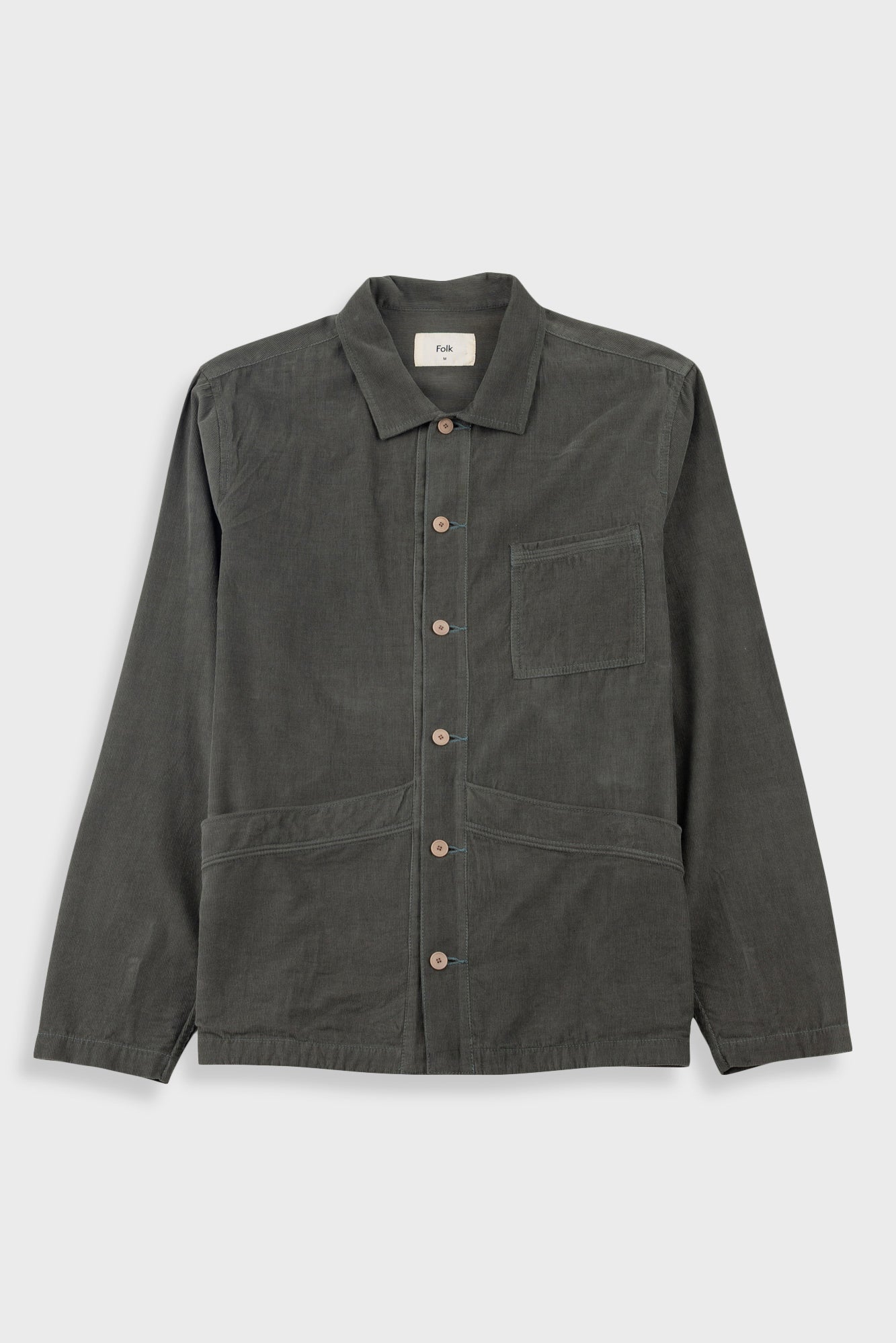 Folk | Folk Meyer Shirt Jacket - Dark Sage