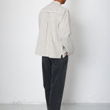 Folk | Folk Meyer Shirt Jacket - Monochrome Stripe