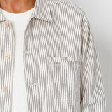 Folk | Folk Meyer Shirt Jacket - Monochrome Stripe