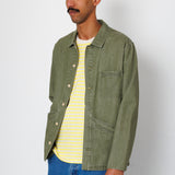 Folk | Folk Meyer Shirt Jacket - Sage Lightweight Denim