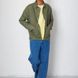 Folk | Folk Meyer Shirt Jacket - Sage Lightweight Denim