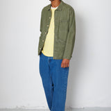 Folk | Folk Meyer Shirt Jacket - Sage Lightweight Denim