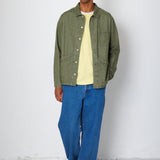 Folk | Folk Meyer Shirt Jacket - Sage Lightweight Denim