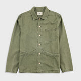 Folk | Folk Meyer Shirt Jacket - Sage Lightweight Denim