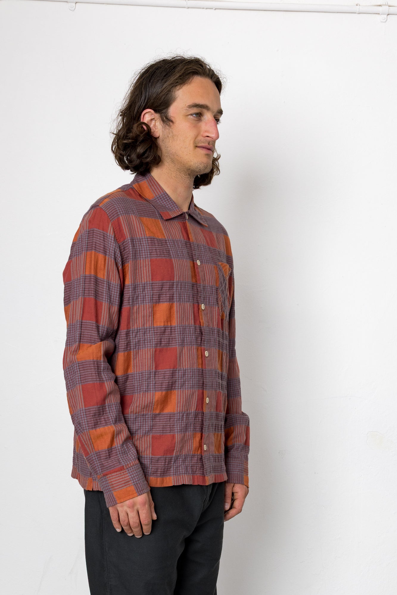 Folk | Folk Moore Shirt - Orange